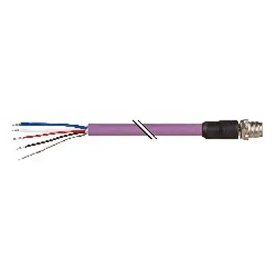 Produktfoto 1 von B&R X67 Systems, 4-polig Steuerleitung, Gerade Stecker / Nicht abgeschlossen, Länge 10 m
