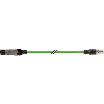 Produktfoto 1 von B&R X67 Systems, 4-polig Steuerleitung, Gerade Stecker 4 / Gerade Stecker, Länge 15 m