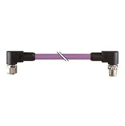Produktfoto 1 von B&R X67 Systems, 5-polig Steuerleitung, Rechtwinklig Stecker 5 / Offen Buchse, Länge 15 m