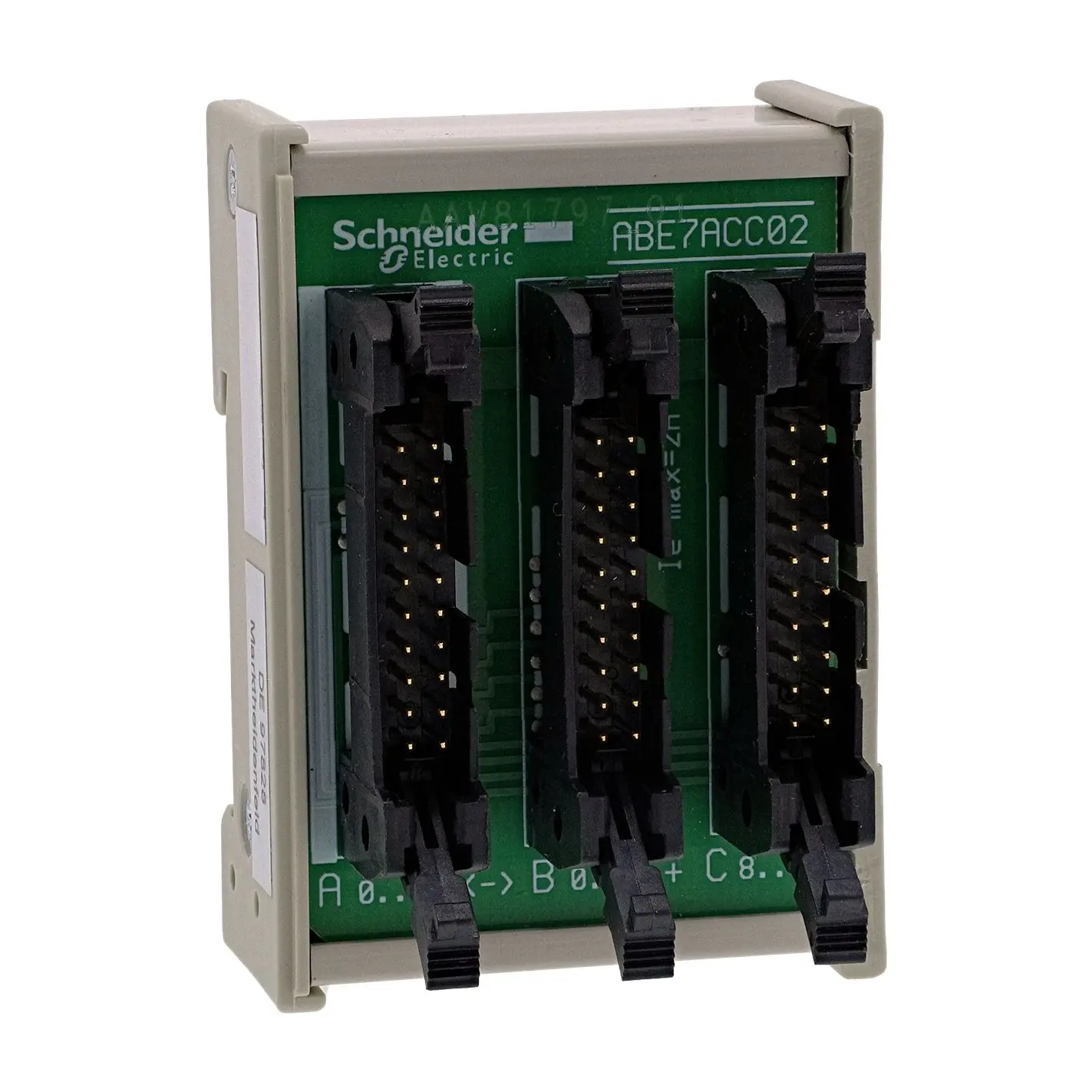 Produktfoto 1 von Schneider Electric Telefast Untersockel für Modicon ABE7 16 x Relais Eingang Modicon ABE7
