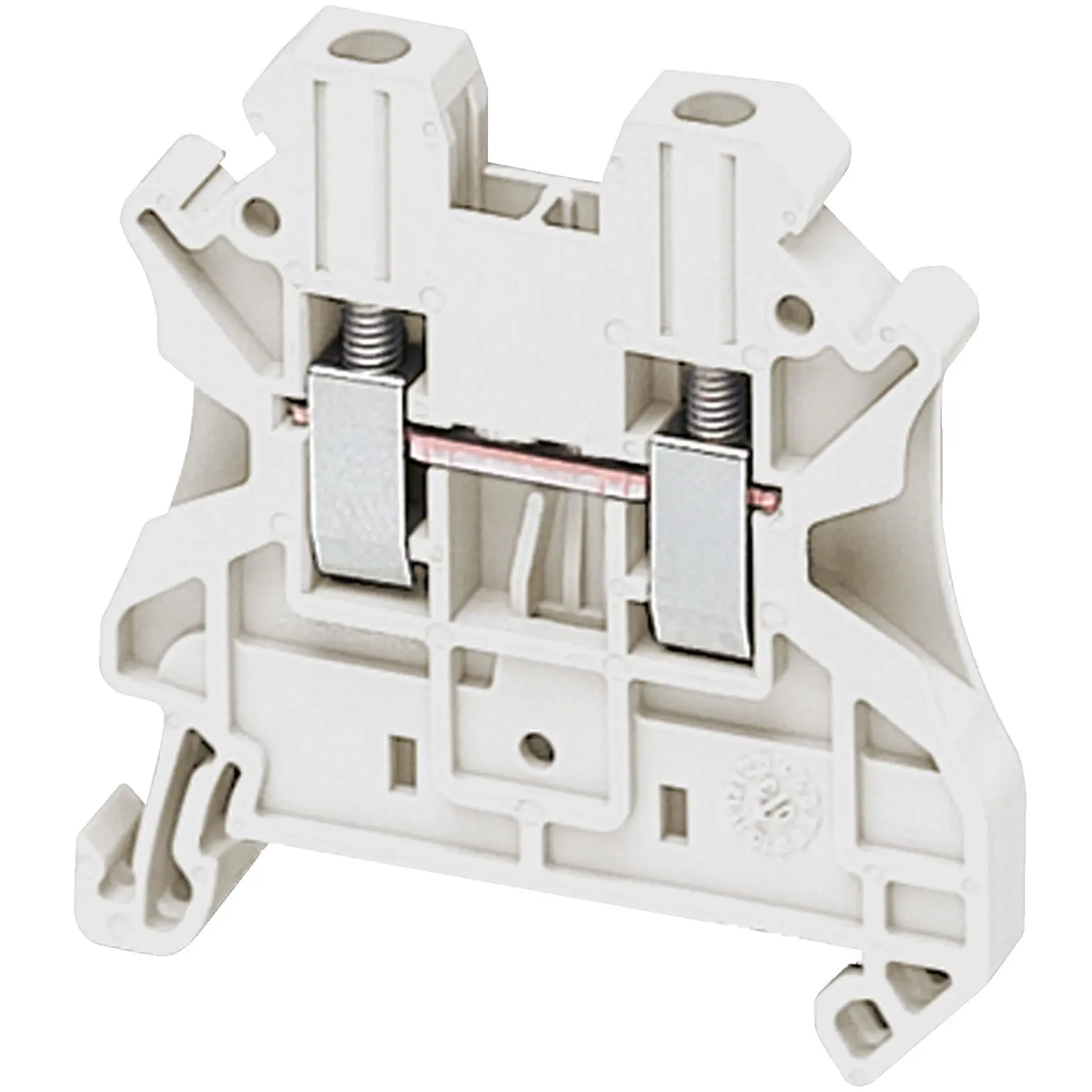 Produktfoto 1 von Schneider Electric Linergy Anschlussklemmenblock 1 Weiß, 2.5 mm², 1000 V Schraubbefestigung CSA