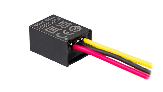 Produktfoto 1 von MEAN WELL N78018 DC/DC-Wandler 3.6 → 30W 12 → 24 V DC IN, 1.8V dc OUT / 0 → 2000mA