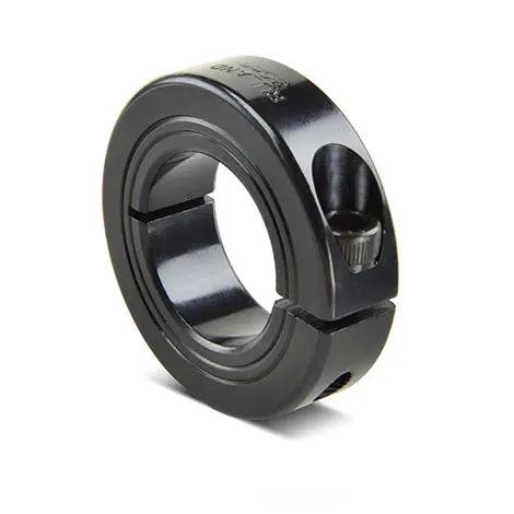 Produktfoto 1 von Ruland Kohlenstoffstahl Wellenmanschette Einteilig, mit Klemme 24 mm Außen-ø  x 9 mm