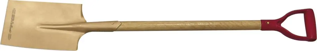 Produktfoto 1 von Ega-Master Aluminiumbronze Schippe, Griff aus Holz Gelb
