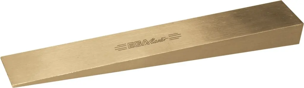 Produktfoto 1 von Ega-Master Keilsockel aus Aluminiumbronze Nicht parkend, H. 30 mm L. 200 mm, 800 g