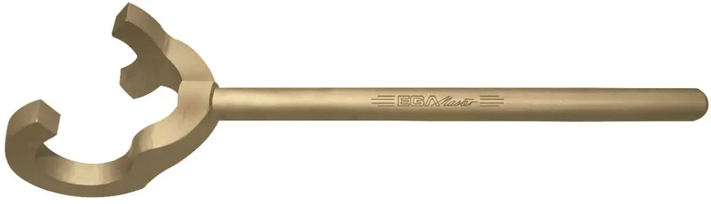Ega-Master Ventilhaken-Schlüssel, 3 in - 7 in, Länge 210 mm Aluminiumbronze
