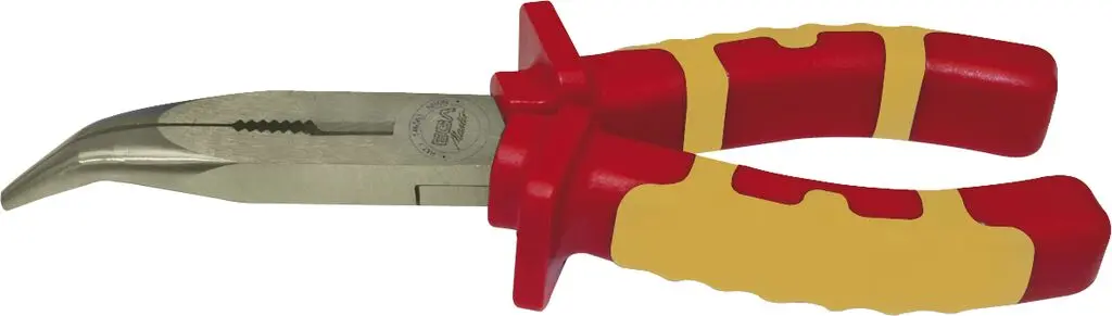 Produktfoto 1 von Ega-Master Spitzzange / Backen 41mm Gebogene Spitze 160 mm