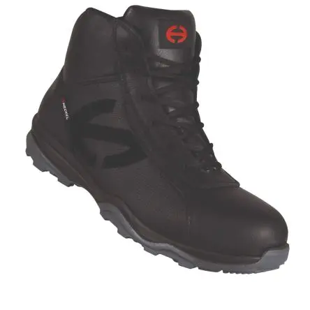 Produktfoto 1 von Heckel RUN-R 400 HIGH, Unisex, Sicherheitsstiefel Schwarz mit Nichtmetall-Schutzkappe, Größe 8 41