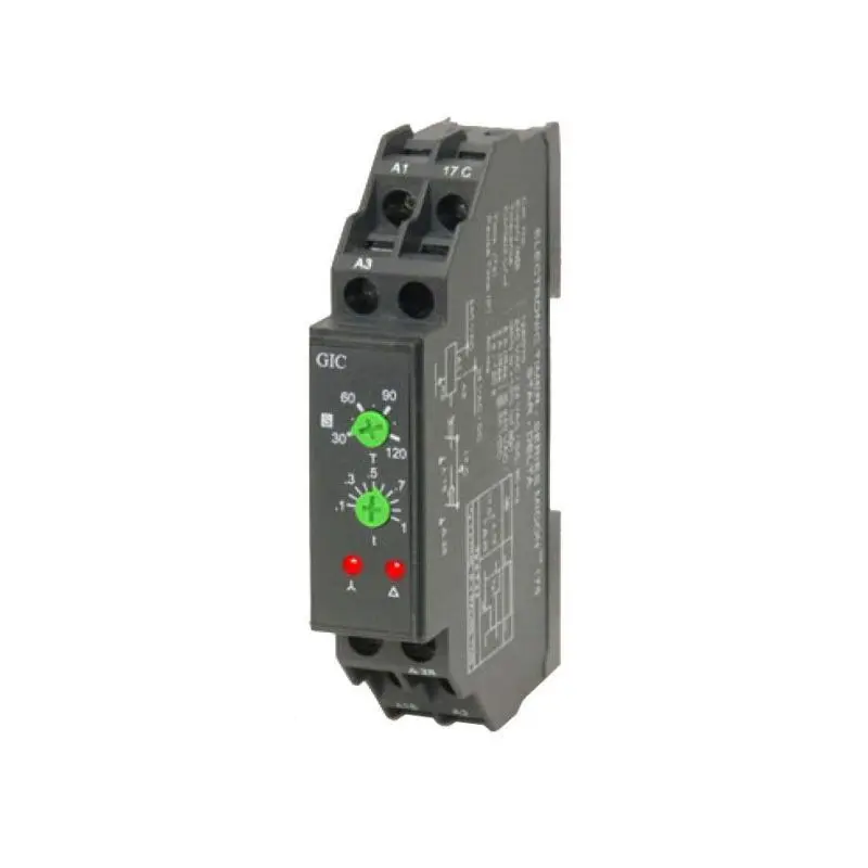Produktfoto 1 von GIC Micon 175 Series Zeitrelais, DIN-Schienen, 110V ac Zeitrelais, 1-poliger Wechsler