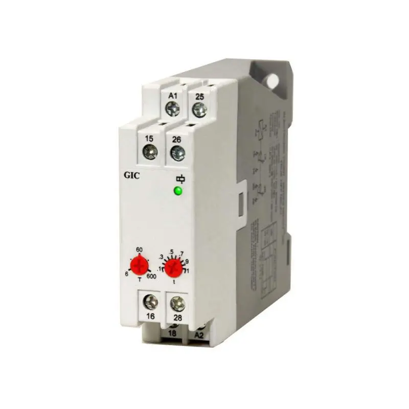 Produktfoto 1 von GIC Micon 175 Series Zeitrelais, DIN-Schienen, 24 → 240V ac/dc Zeitrelais, 2-poliger Wechsler