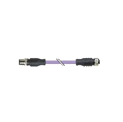 Produktfoto 1 von B&R X67, 4-polig Kabel, Gerade Stecker 4 / Gerade Buchse, Länge 10 m