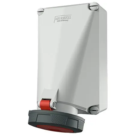 Produktfoto 1 von MENNEKES CEE Steckvorrichtung, Buchse Grau Gerade 5 6 h 125A, 400 V, IP40