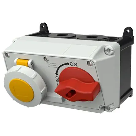 Produktfoto 1 von MENNEKES CEE Steckvorrichtung Überspannungsschutz Grau Gerade 3 4 h 16A, 110V, IP67