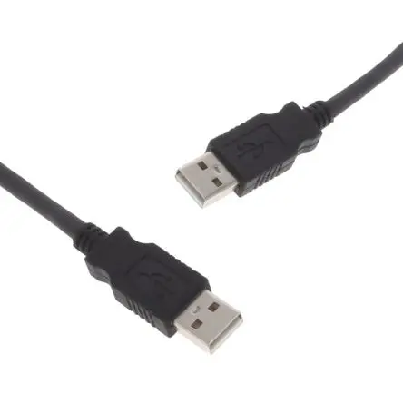 Produktfoto 1 von Amphenol Socapex Stecker USB-Kabel, USB Typ A Stecker / USB Typ A, 3 m USB 2.0 Schwarz