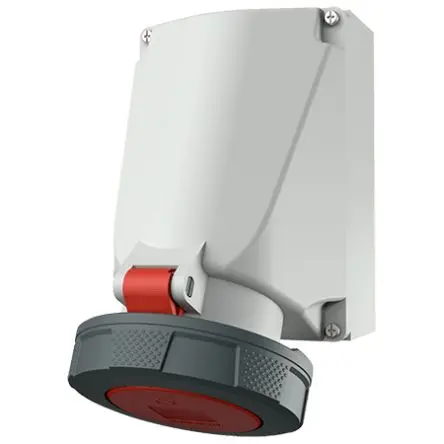 Produktfoto 1 von MENNEKES CEE Steckvorrichtung, Buchse Grau Gerade 5 6 h 63A, 400V, IP67