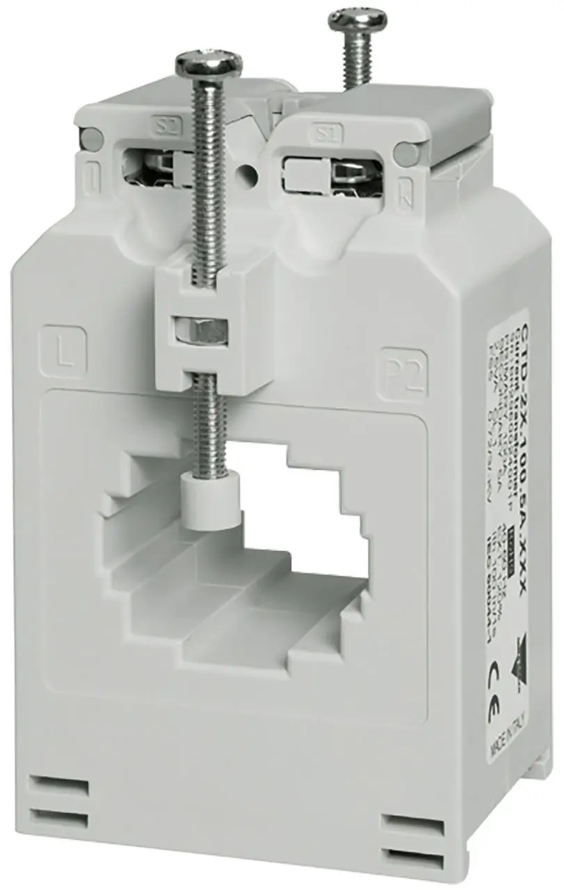 Produktfoto 1 von Carlo Gavazzi CTD-2X Stromwandler DIN-Schienen, 200/5A 200A, Leitermaß 24mm