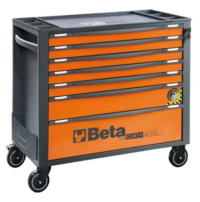 Produktfoto 1 von BETA Werkzeugwagen 7 Schubladen mit Rädern