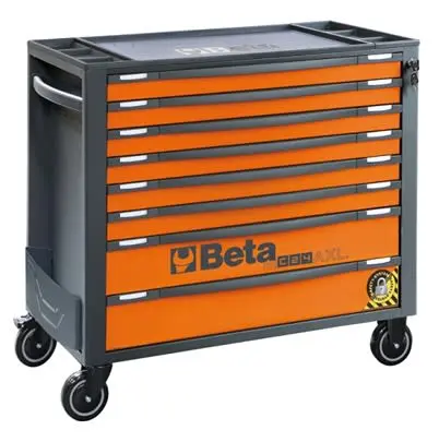 Produktfoto 1 von BETA Werkzeugwagen 8 Schubladen mit Rädern