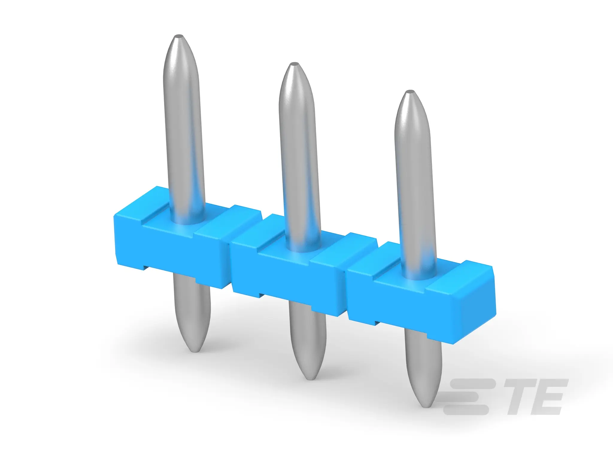 Produktfoto 1 von TE Connectivity Buchanan Steckbarer Klemmenblock Header 3-Kontakte 5mm-Raster Vertikal