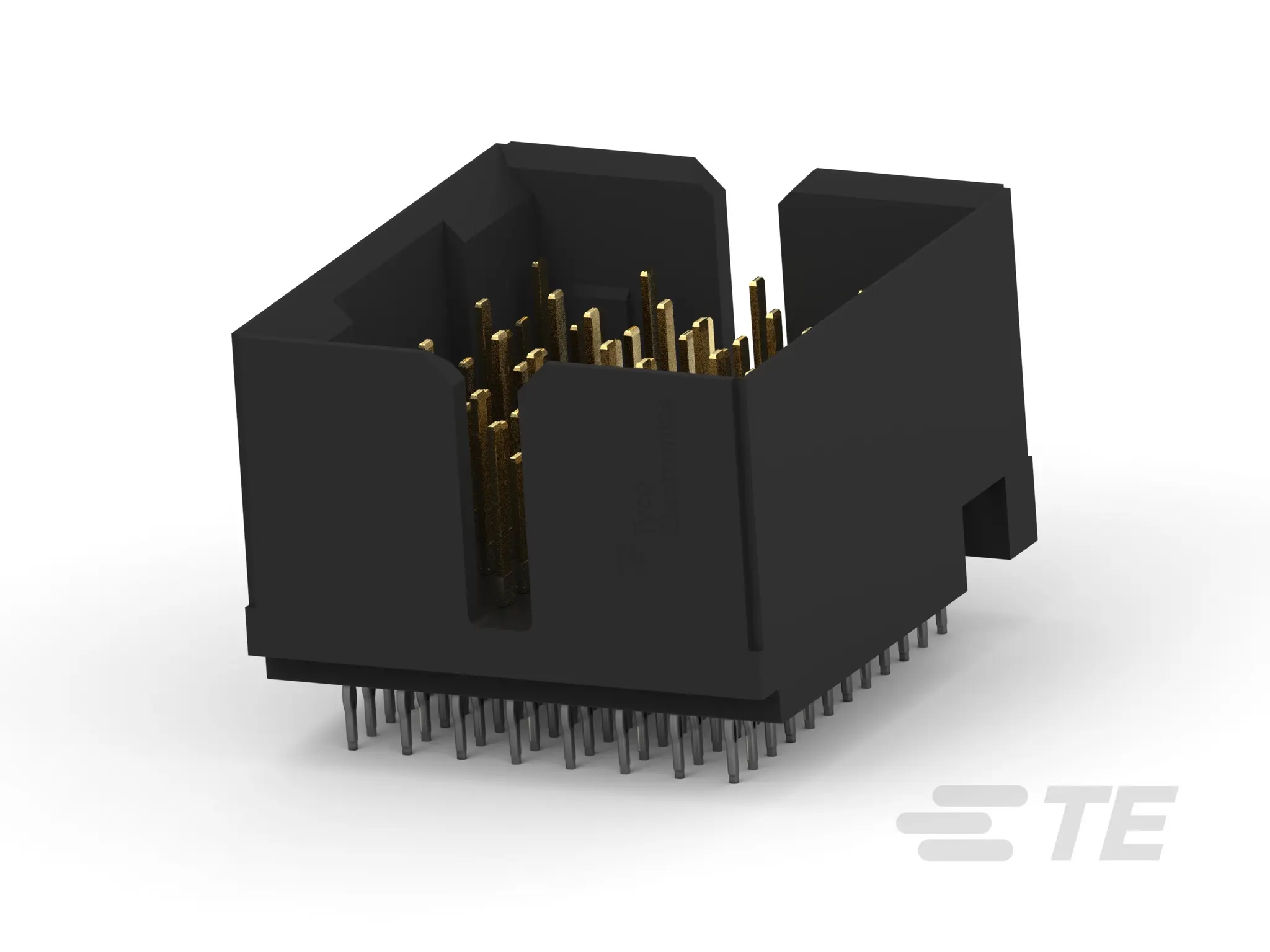Produktfoto 1 von TE Connectivity Z-PACK Leiterplattenleiste Vertikal, 96-polig / 12-reihig, Raster 1.9 mm Raster Platine,