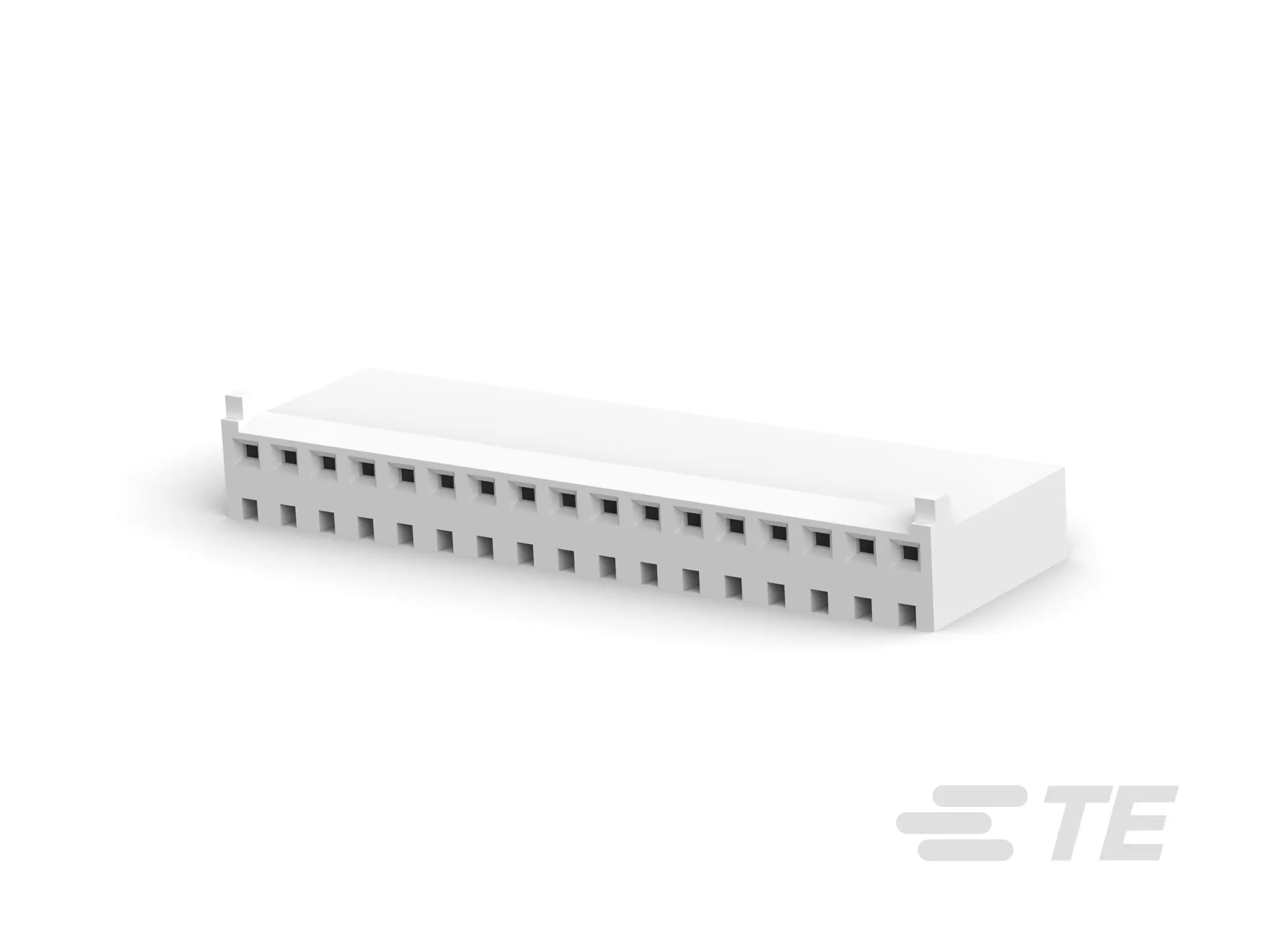 Produktfoto 1 von TE Connectivity CST100 Leiterplattenleiste Gerade, 17-polig, Ummantelt