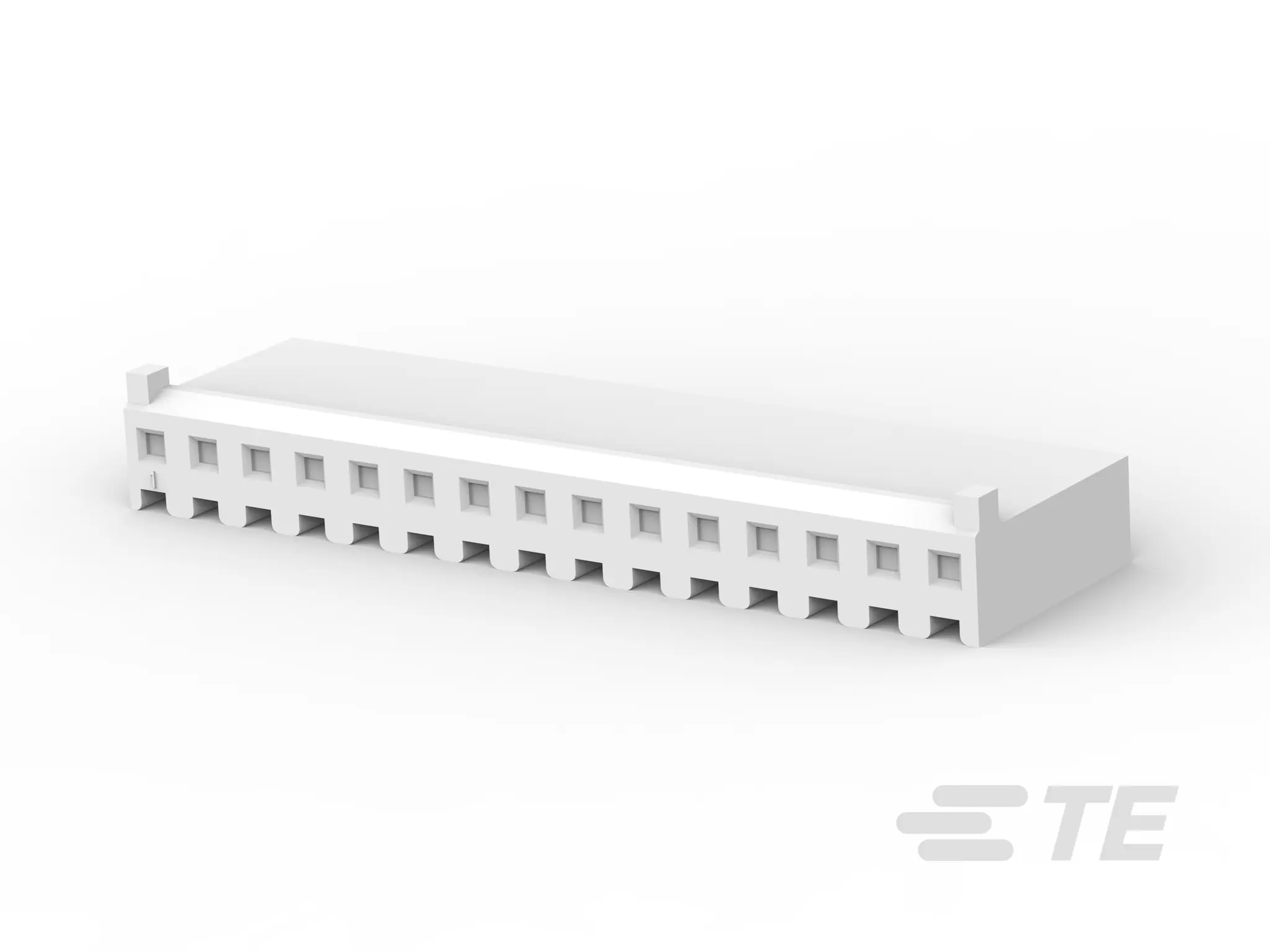 Produktfoto 1 von TE Connectivity SL-156 Leiterplattenleiste Gerade, 15-polig / 1-reihig, Raster 3.96 mm Raster Kabel, Kabel-Platine