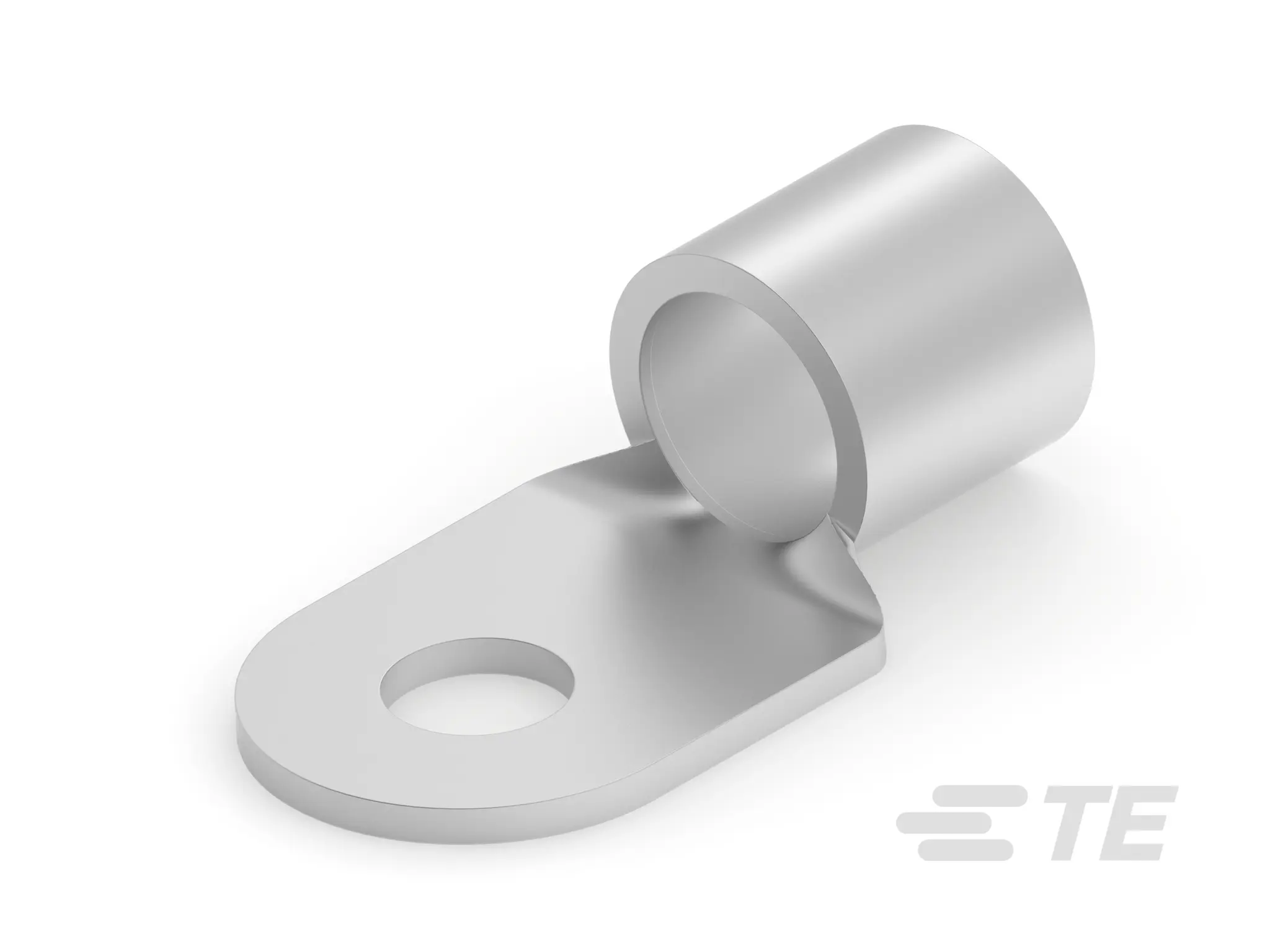 Produktfoto 1 von TE Connectivity Solisstrand Ringkabelschuh, Unisoliert, Silber, aussen ø 10.75 mm