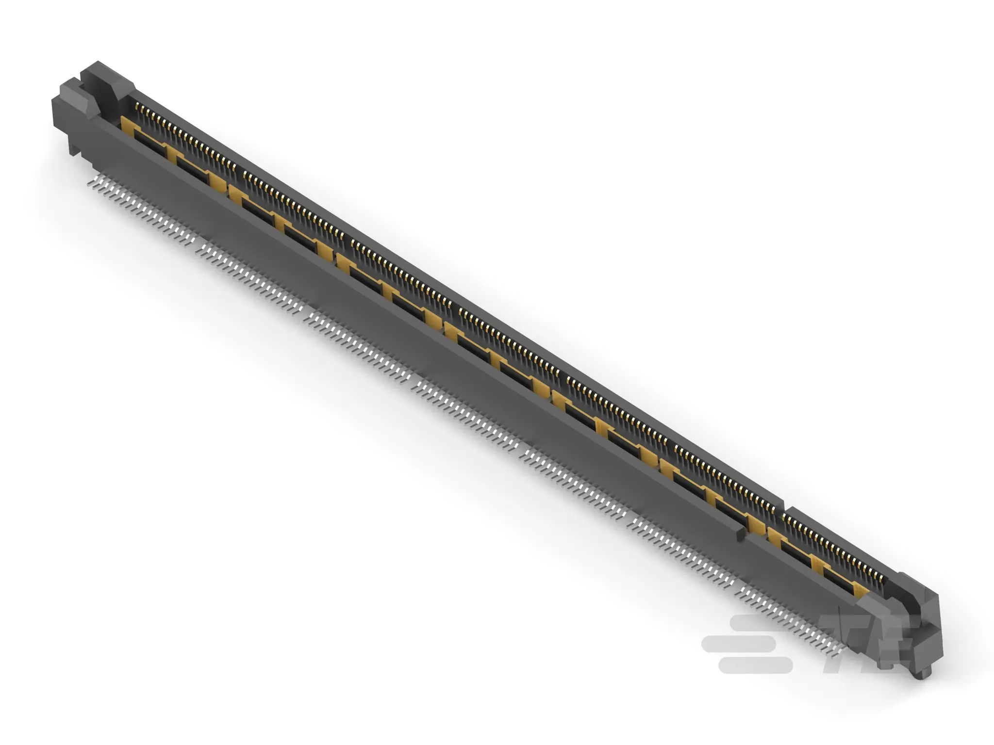 Produktfoto 1 von TE Connectivity MATE-N-LOK Leiterplattenleiste Vertikal, 266-polig / 133-reihig, Raster 0.64 mm Raster Platine,