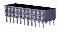 Produktfoto 1 von TE Connectivity AMPMODU Leiterplattenleiste Horizontal, 280-polig / 2-reihig, Raster 0.6 mm Raster Platine, Ummantelt