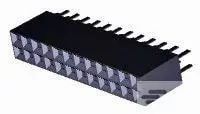 Produktfoto 1 von TE Connectivity AMPMODU Leiterplattenleiste Vertikal, 24-polig / 2-reihig, Raster 2.54 mm Raster Platine,
