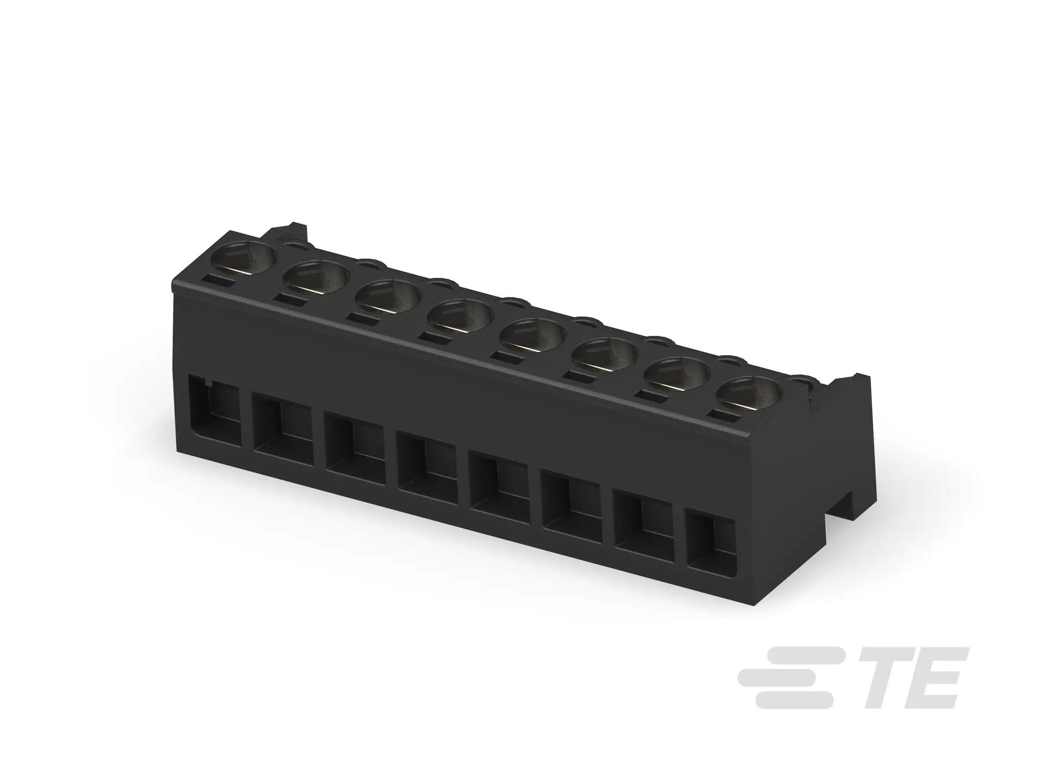 Produktfoto 1 von TE Connectivity Buchanan Steckbarer Klemmenblock Header 8-Kontakte 5mm-Raster Vertikal