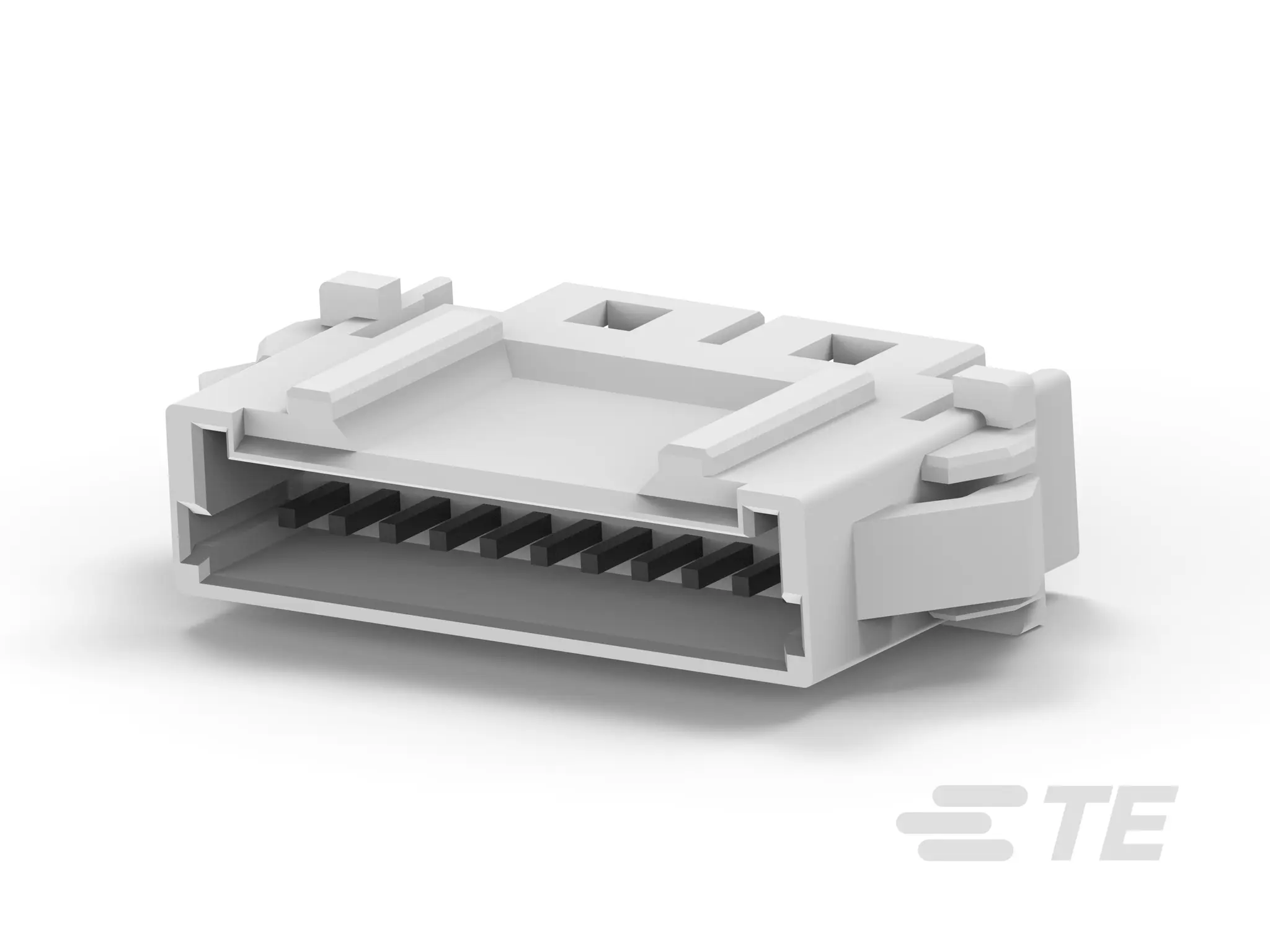 Produktfoto 1 von TE Connectivity AMP CT Leiterplattenleiste Vertikal, 11-polig / 1-reihig, Raster 1.5 mm Raster Panel, Kabel zu Panel,