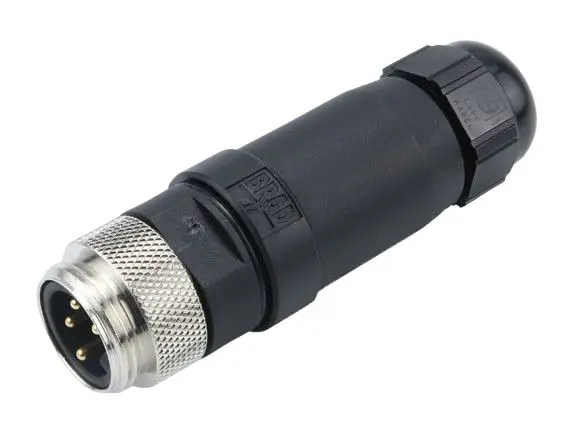 Produktfoto 1 von Molex 130017 Standard Industrie-Rundsteckverbinder Stecker 4-polig Stecker 15A Kabel IP40