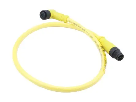 Produktfoto 1 von Molex 120066, 5-polig konfektioniertes Sensorkabel, M12, Gerade Stecker 5 / M12 Micro Change Buchse, Länge 10 m