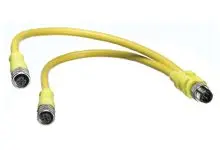 Molex 120068 M12 Industrie-Rundsteckverbinder Stecker, Buchse 10-polig Stecker/Buchse 4A Kabel IP40