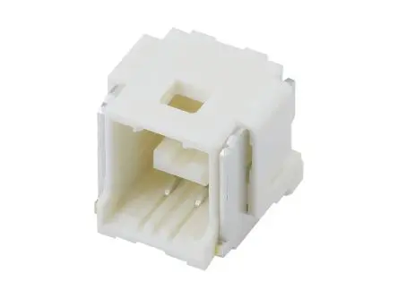 Produktfoto 1 von Molex 50258 Leiterplattenbuchse gewinkelt Platine 2-polig / 1-reihig, Raster 1.5 mm SMD