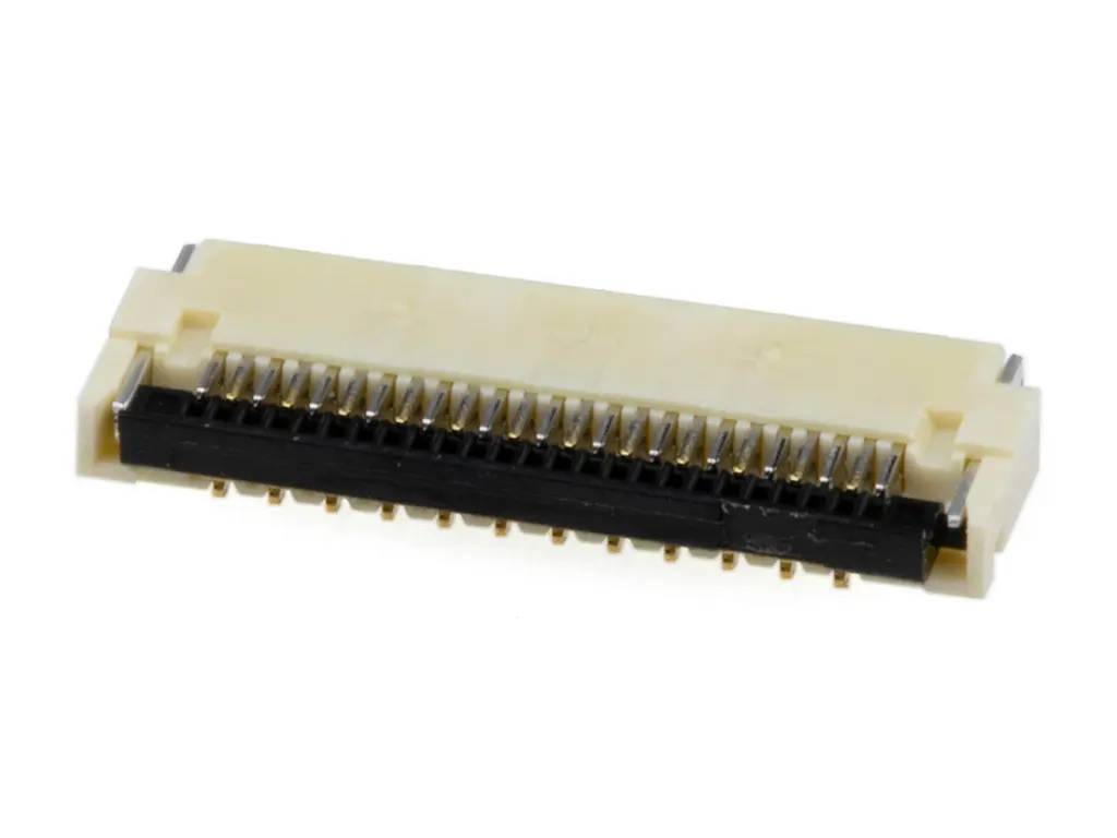 Produktfoto 1 von Molex 502598-2593, SMD gewinkelt FPC-Steckverbinder, 25-polig, Raster 0.3 mm