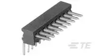 Produktfoto 1 von TE Connectivity AMPMODU System 50 Leiterplattenleiste gewinkelt, 15-polig / 1-reihig, Raster 1.27 mm Raster Platine,