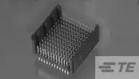 Produktfoto 1 von TE Connectivity Z-PACK HM Leiterplattenleiste Vertikal, 144-polig / 12-reihig, Raster 2 mm Raster Platine,