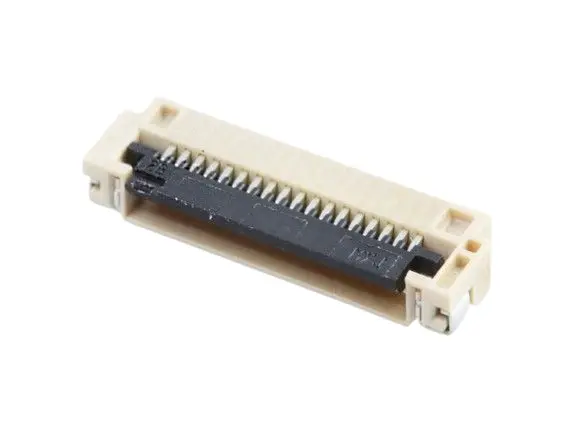 Produktfoto 1 von Molex 51296-1833, SMD gewinkelt FPC-Steckverbinder, 18-polig, Raster 0.5 mm, Unterseite