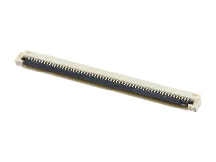 Produktfoto 1 von Molex 51296-6094 ZIF, Oberfläche gewinkelt FPC-Steckverbinder, 60-polig / 1-reihig, Raster 0.5 mm, Unterseite