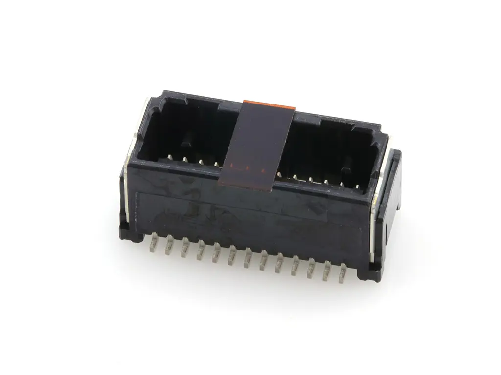 Produktfoto 1 von Molex 505433 Leiterplattenleiste Vertikal, 26-polig / 2-reihig, Raster 1.25 mm Raster Oberfläche, Ummantelt