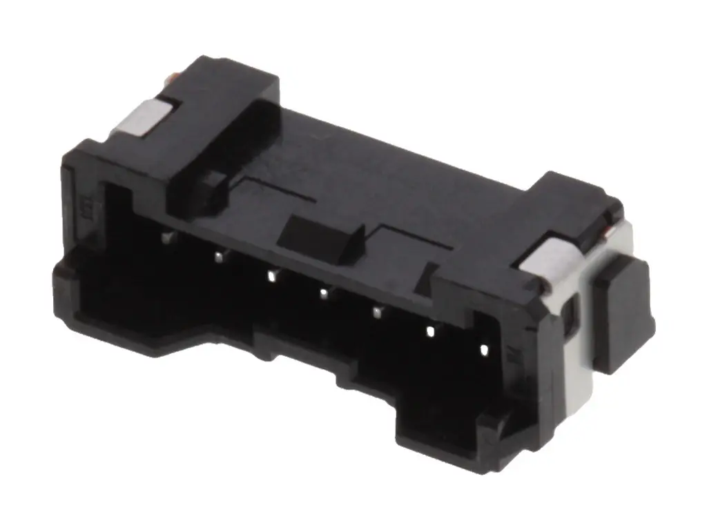Produktfoto 1 von Molex 505578 Leiterplattenleiste Vertikal, 7-polig / 1-reihig, Raster 2 mm Raster Oberfläche, Ummantelt