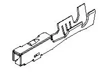 Produktfoto 1 von Molex 5065 Crimpkontakt für Drähte und Kabel, Buchse Crimpbefestigung 22 AWG, Zinn 20 AWG