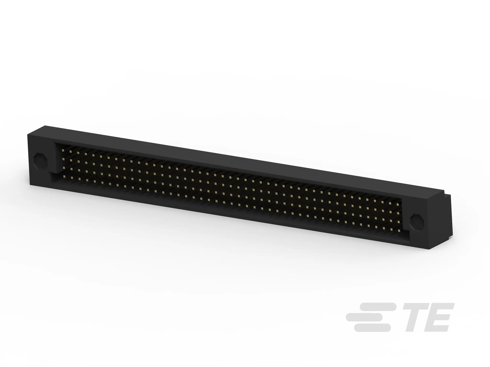 TE Connectivity AMP-HDI Leiterplatten-Stiftleiste Vertikal, 180-polig / 4-reihig, Raster 2.54mm, Ummantelt