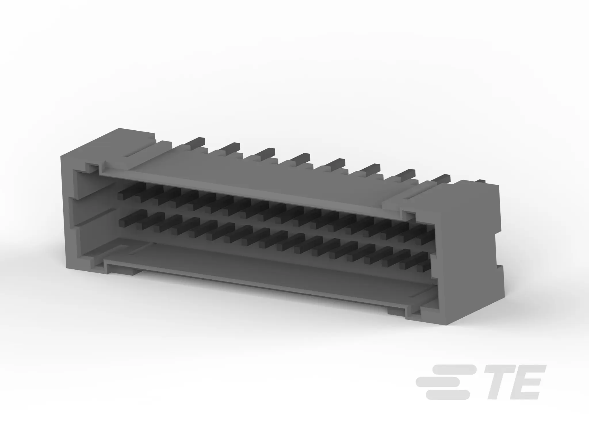 Produktfoto 1 von TE Connectivity AMP Mini CT Leiterplattenleiste Vertikal, 36-polig / 2-reihig, Raster 1.5 mm Raster