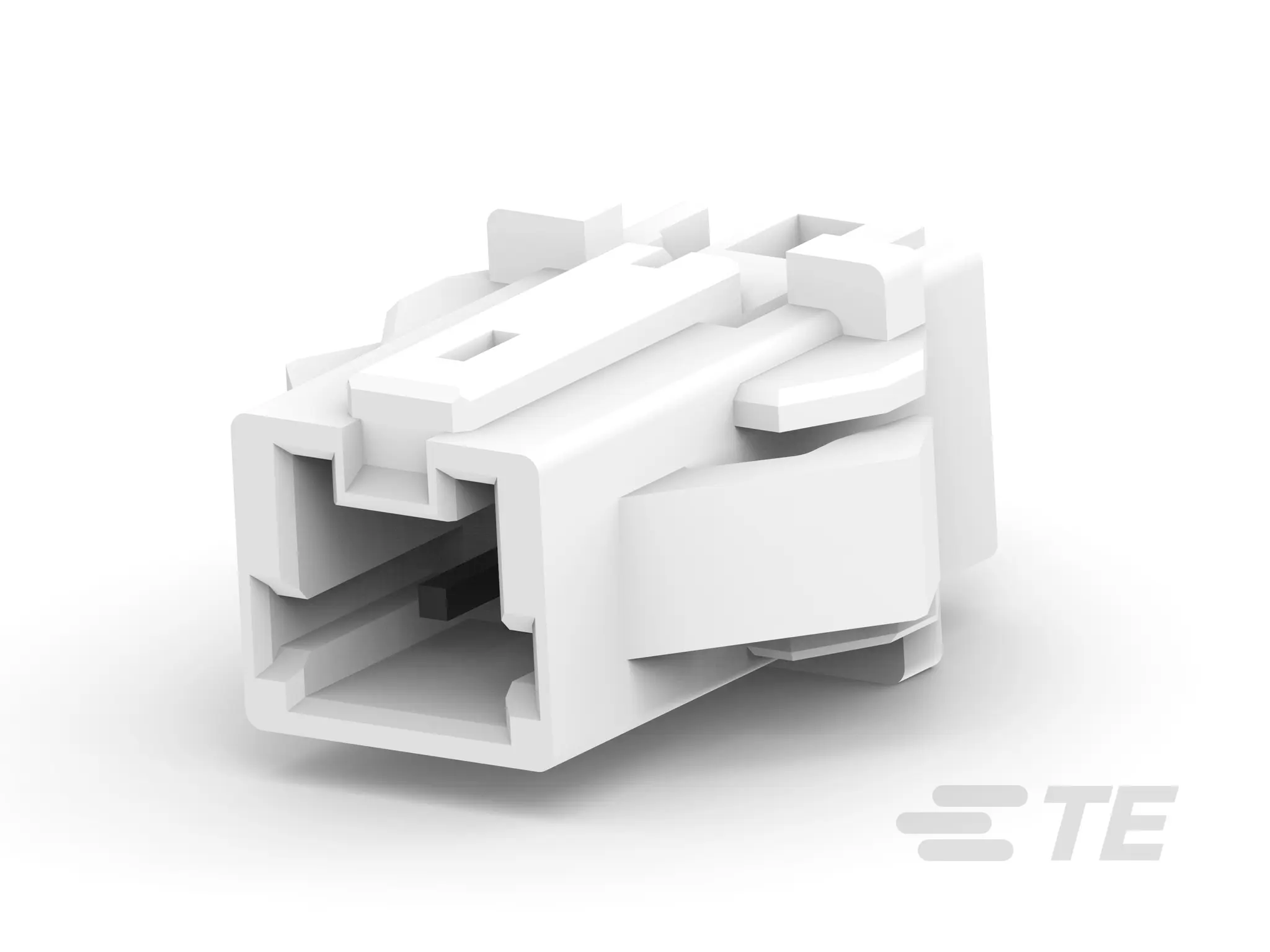 TE Connectivity AMP Mini CT Leiterplattenleiste, 2-polig / 1-reihig, Raster 1.5 mm Raster Panel, Kabel zu Panel,