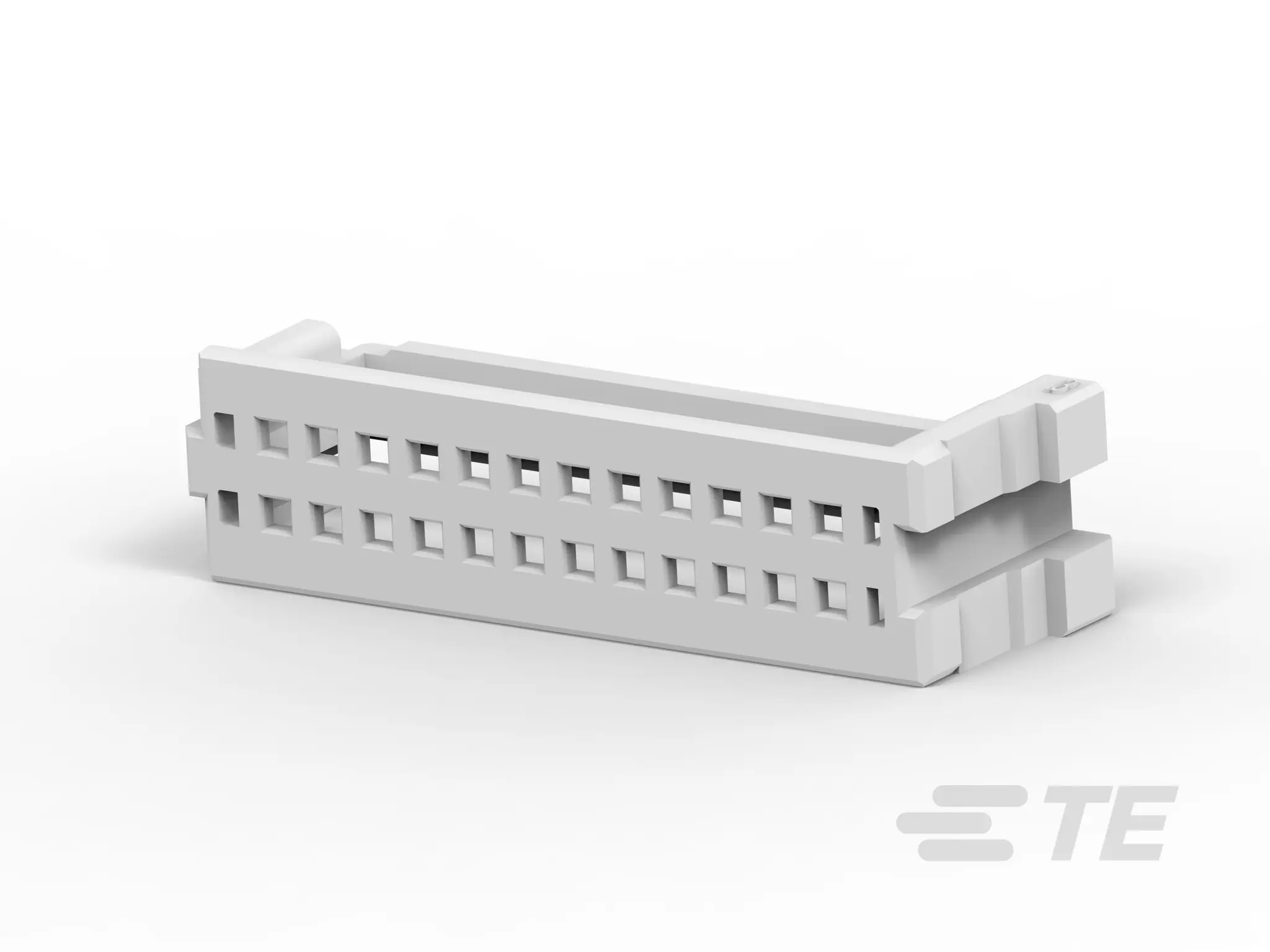 Produktfoto 1 von TE Connectivity AMP Mini CT Leiterplattenleiste, 24-polig, Raster 1.5 mm Raster Platine, Ummantelt