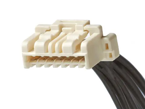Produktfoto 1 von Molex 7 151350706 Kabel-Platine-Kabelkomponente CLIK-Mate 7 / CLIK-Mate Buchse / Buchse, 600 mm