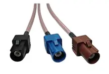 Produktfoto 1 von Molex 73403 Buchse Koaxialsteckverbinder Runder Koaxial-Steckverbinder, Kabelmontage Crimp-Anschluss, Gerade